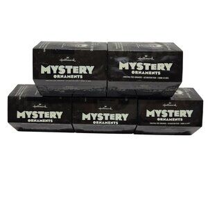 Disney Nightmare Before Christmas Hallmark Mystery Ornaments Set Of 5